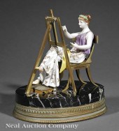 A French Porcelain and Patinat