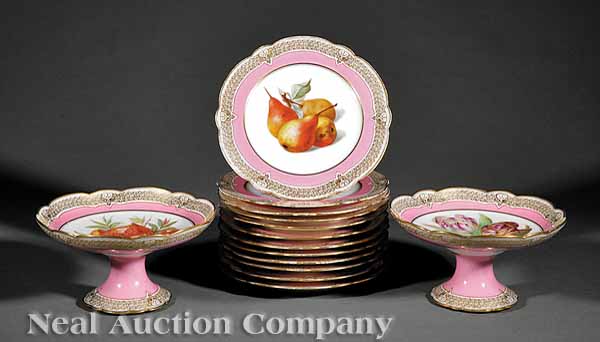 A French Porcelain Dessert