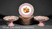 A French Porcelain Dessert Ser