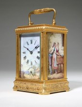 A French porcelain-mounted gil