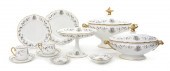 A French Porcelain Partial Din