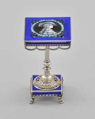 A French Portrait Enamel