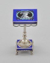 A French Portrait Enamel Minia
