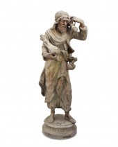 A FRENCH POTTERY MERCHANT BRON