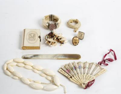 A French prayer book with ivory