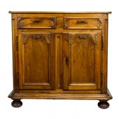 A FRENCH PROVINCIAL BUFFET CIR