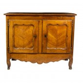 A FRENCH PROVINCIAL BUFFET CIR