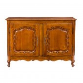 A FRENCH PROVINCIAL BUFFET CIR