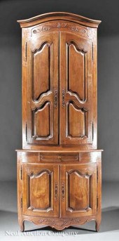 A French Provincial Carved Wal
