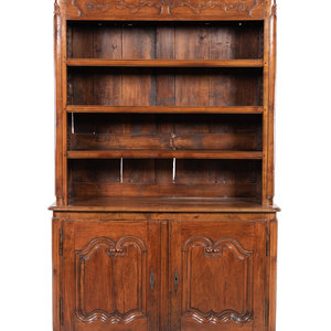 A French Provincial Carved Walnut