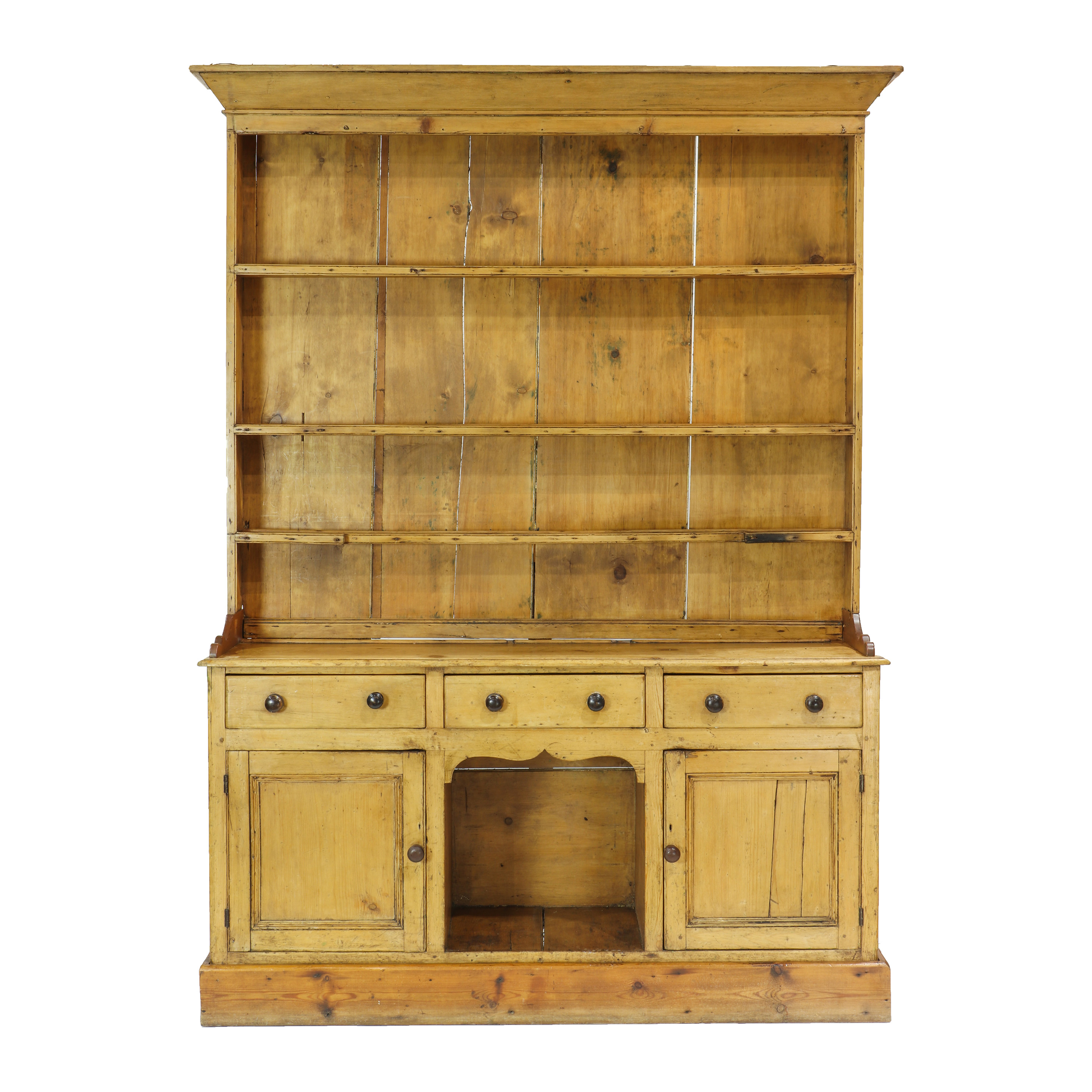 A FRENCH PROVINCIAL CUPBOARD