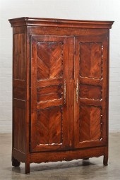 A FRENCH PROVINCIAL INLAID FRU