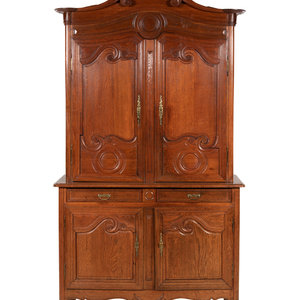 A French Provincial Oak Buffet à