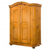 A FRENCH PROVINCIAL PINE ARMOI