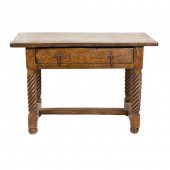 A FRENCH PROVINCIAL WORK TABLE