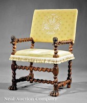 A French Renaissance Carved Wa