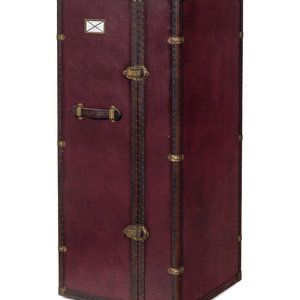 A French Rosewood Steamer Trunk Bar