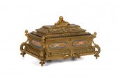 A FRENCH SECOND EMPIRE GILT-BR
