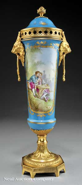 A French Sévres-Style Gilt
