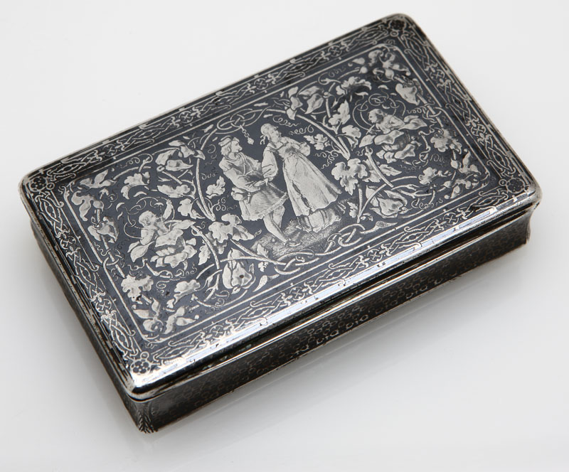 A French silver and niello