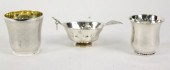 A French silver beaker of wais