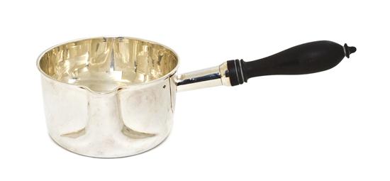 A French Silver Brandy Warmer M.