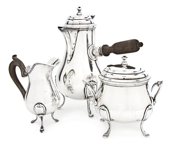 A French Silver Coffee Service