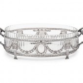 A French Silver-Plate and Cut