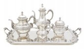 A French Silver Tea and Coffee