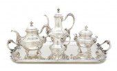A French Silver Tea and Coffee