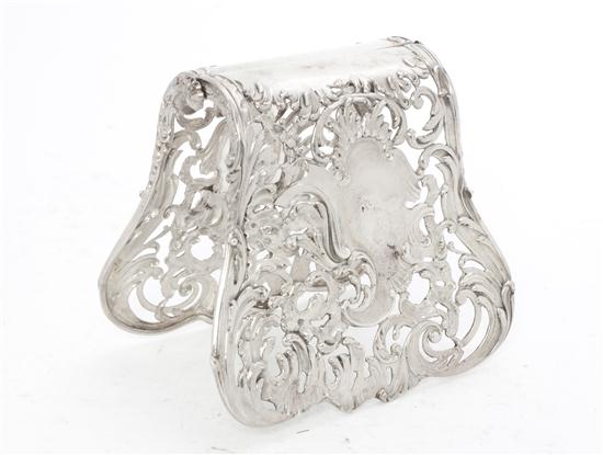 A French Silver Toast Server