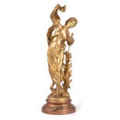 A French Spelter Figure of Aur