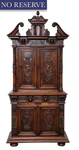 A FRENCH STAINED-OAK