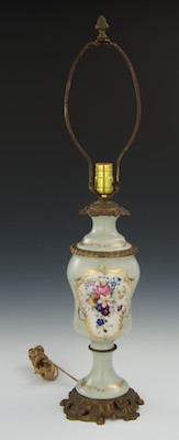 A French Style Porcelain Table Lamp