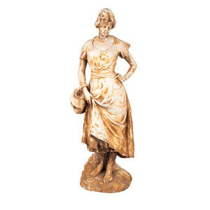 A French Terra Cotta Figure of a