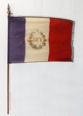 A FRENCH THIRD REPUBLIC FLAGA