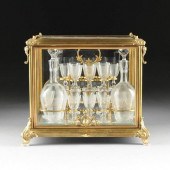 A FRENCH TWENTY-TWO PIECE GILT