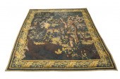 A FRENCH VERDURE SCENIC TEXTIL