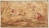A FRENCH WALL TAPESTRYA French