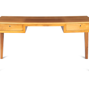 A French Walnut Desk Manner of Jean