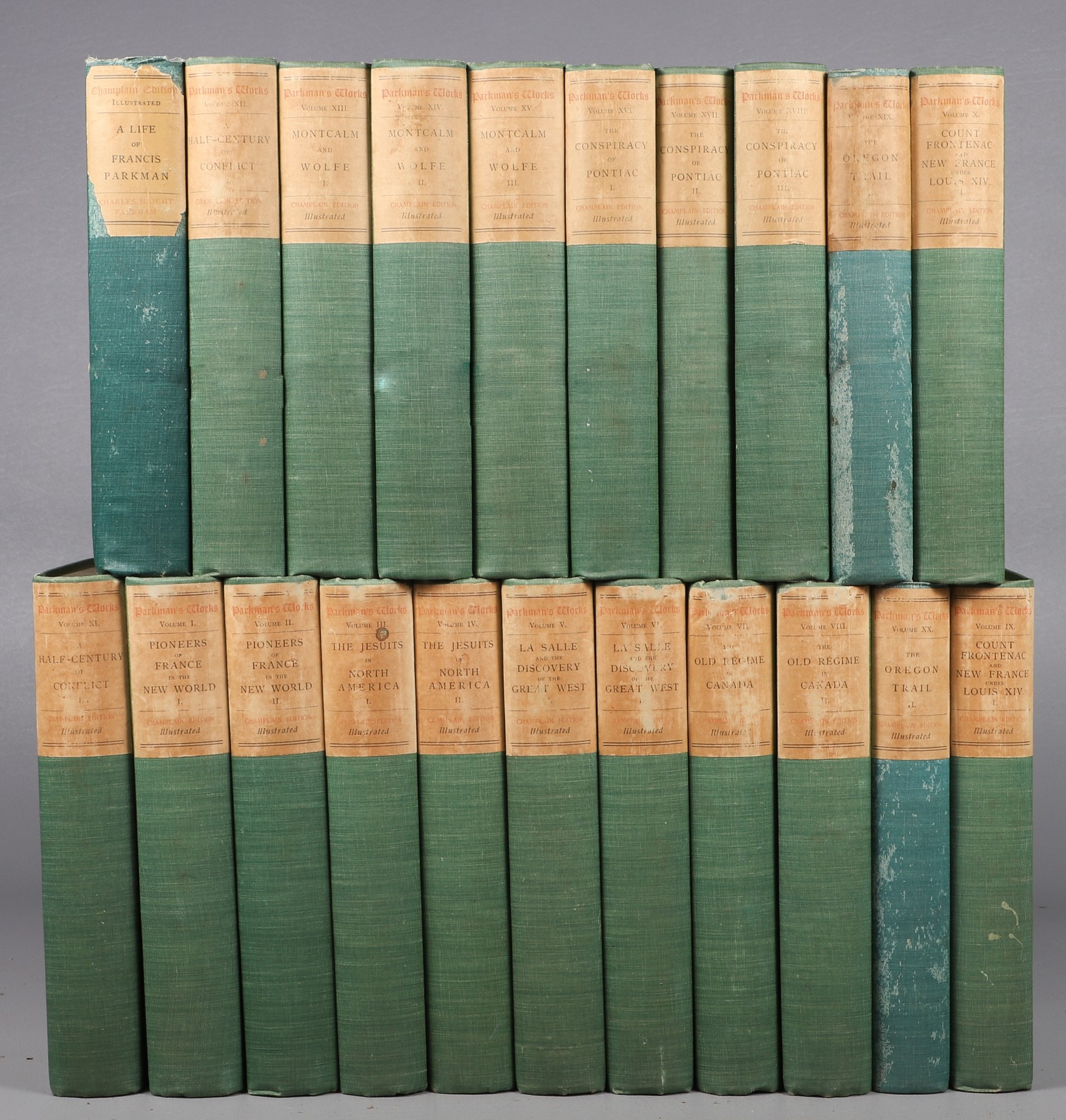 A full twenty-volume set of The