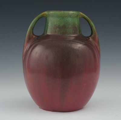 A Fulper Glazed Ceramic Cabinet