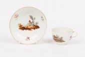 A Furstenberg teacup and sauce