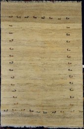 A GABBEH RUG, POST 1950A Gabbe