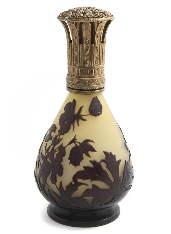 *A Galle Cameo Glass and Gilt