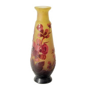 A GALLE CAMEO GLASS VASE<br>A
