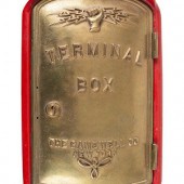 A Gamewell Co. Brass and Cast