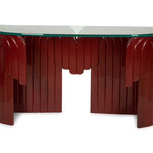 A Gampel & Stoll Anamporphic Red