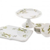 A Gardner Porcelain Fruit and