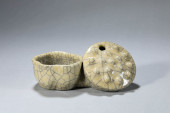 A GE TYPE LOTUS POD WATER POT<